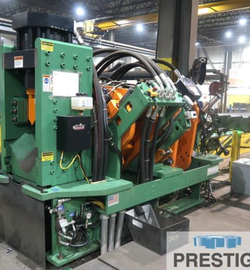 Peddinghaus 1260/B industrial press machine working area