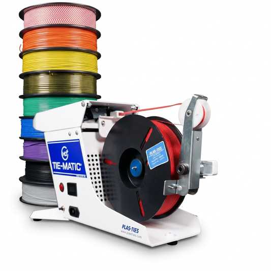 HDPLUS paper plastic twist tie spool for Tie-Matic machine