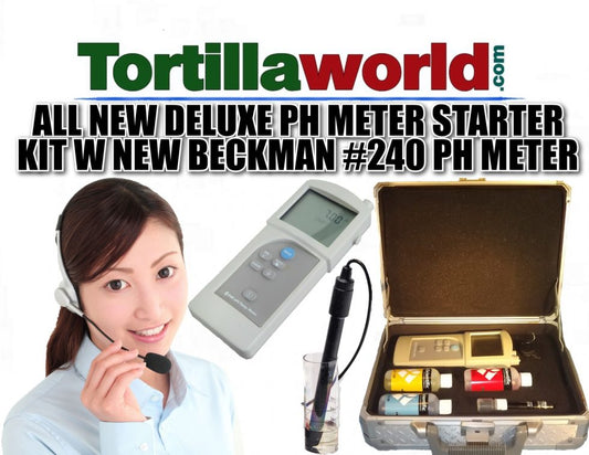 All new deluxe PH meter starter kit for sale