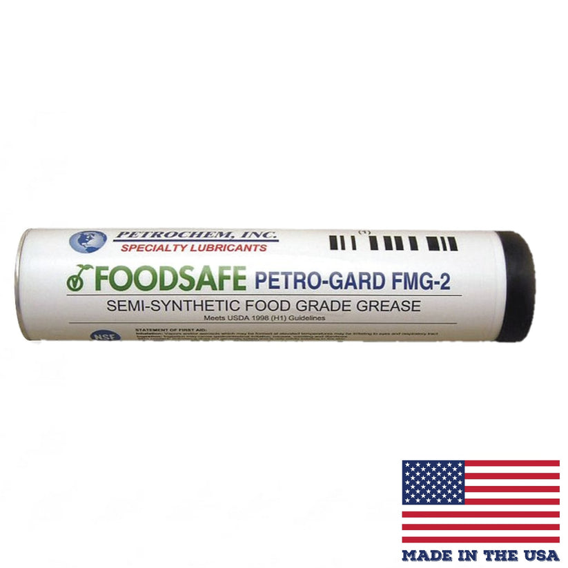 Petro-Gard FMG-2 FOODSAFE/High Temp. Grease Tube Cartridges (10/14 oz. Tubes in a Case)