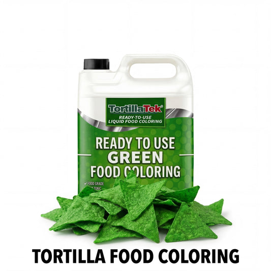 TORTILLA FOOD COLORING - GREEN  JUGS