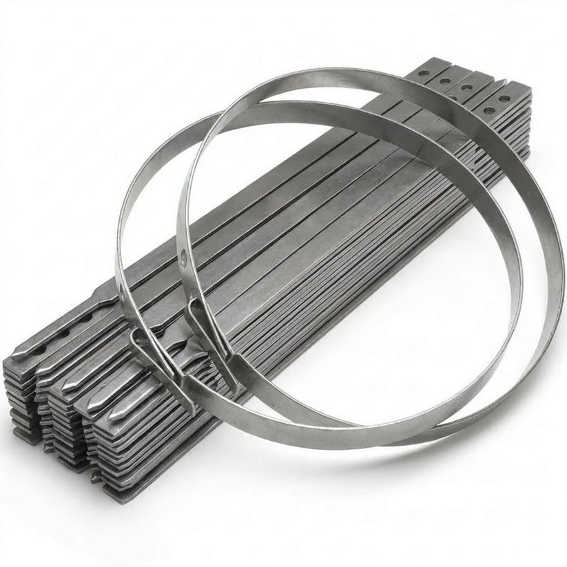 stainless steel bands/cinchos - 25 pcs/bundle