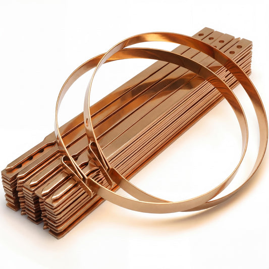 Bronze bands/cinchos - 25 pcs/bundle