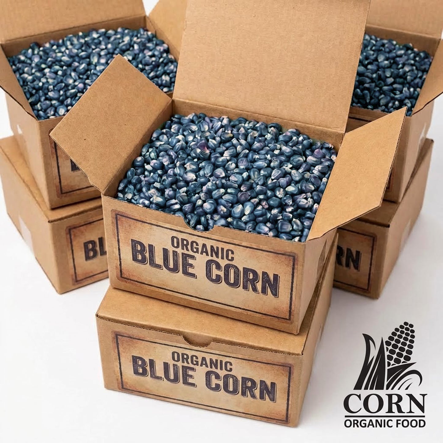 Dried Blue Corn - Organic