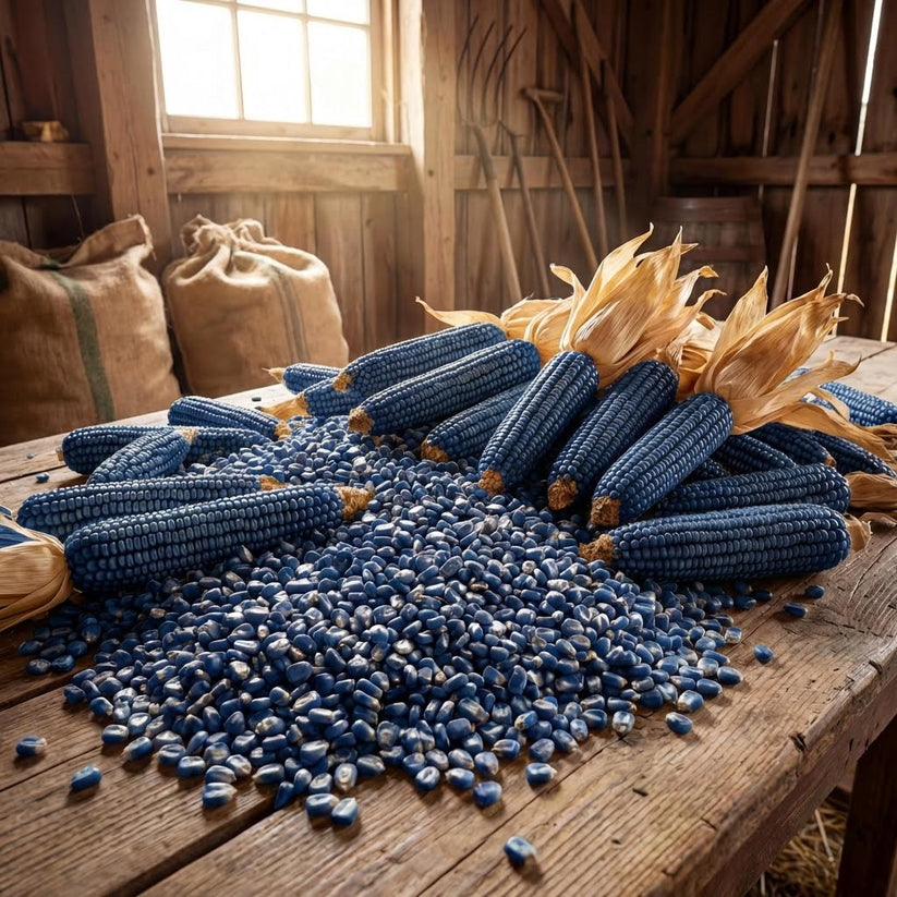 Dried Blue Corn - Organic