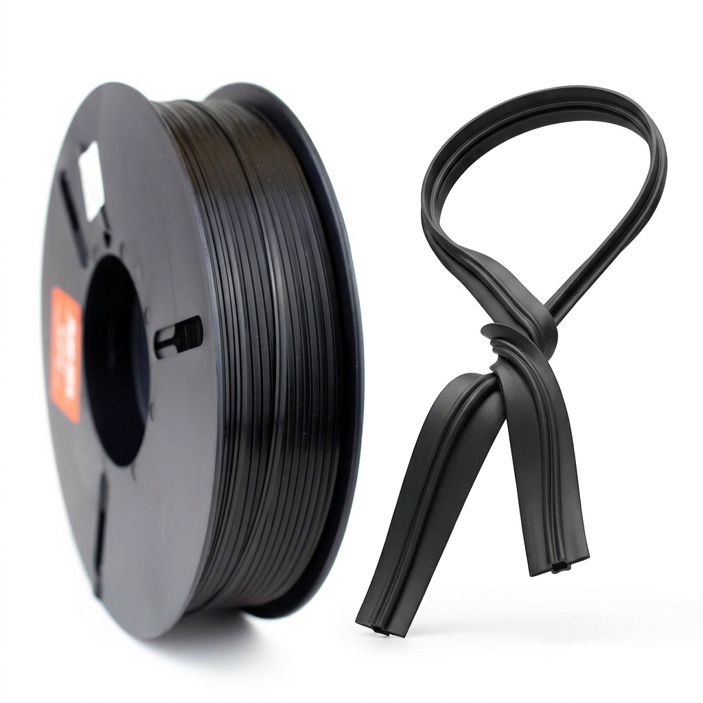 HDPLUS black paper plastic twist tie spool for Tie-Matic machine