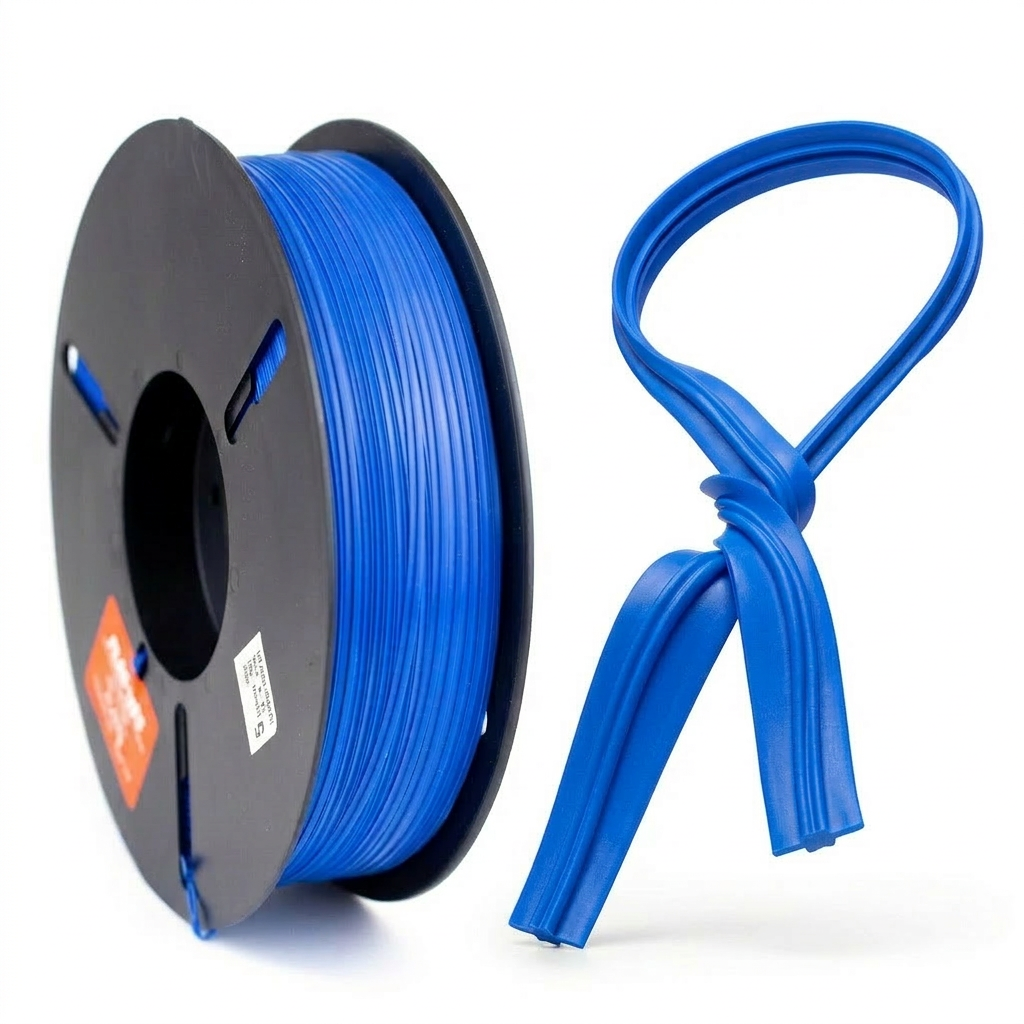 HDPLUS blue paper plastic twist tie spool for Tie-Matic machine