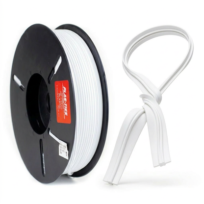 HDPLUS white paper plastic twist tie spool for Tie-Matic machine