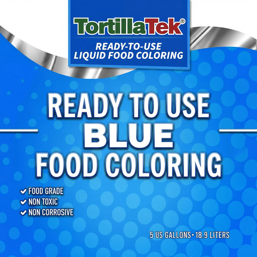 Premium liquid blue tortilla food coloring/5 US Gallon pails (Copy)