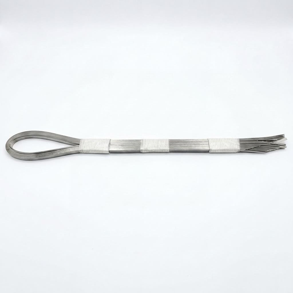 stainless steel bands cinchos for tortilla machines comparison of sizes
