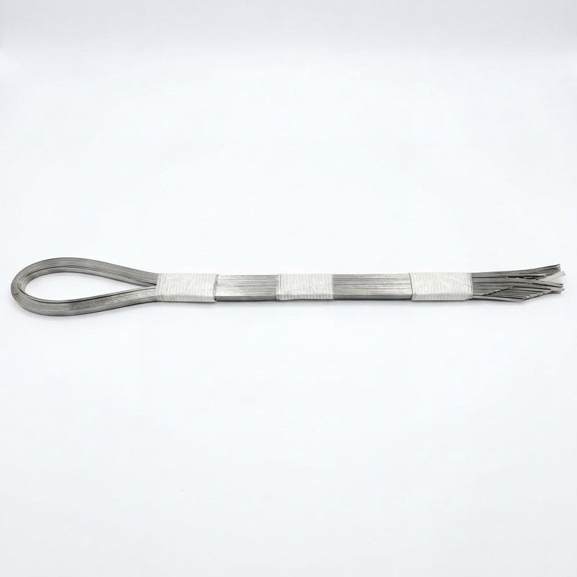 stainless steel bands cinchos for tortilla machines comparison of sizes