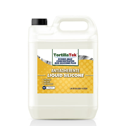 Econo-Max concentrated 800 silicone plus lubricant 2.5 liter jugs case