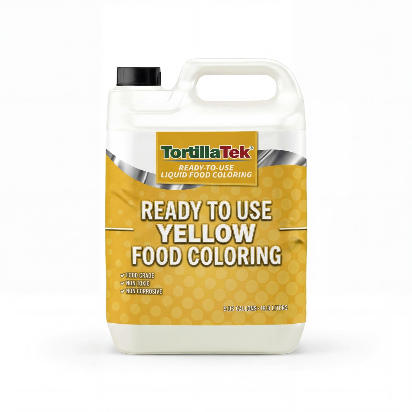 Premium Quality Tortilla Liquid Yellow (Food) Coloring/5 Gallon Pails