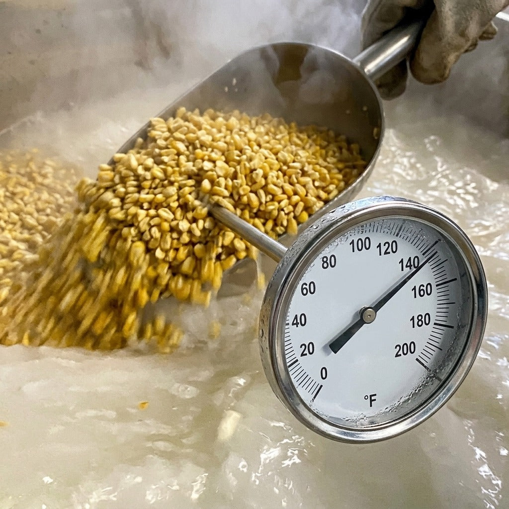 Stainless Steel long reach dial thermometer