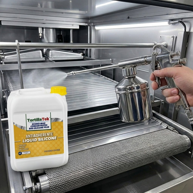 New silicone spray gun