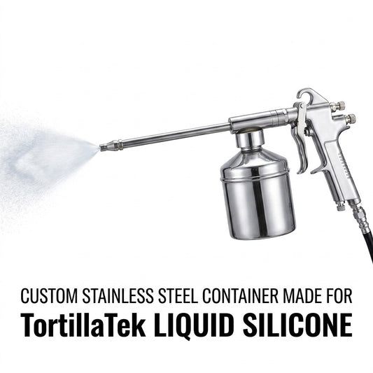 New silicone spray gun