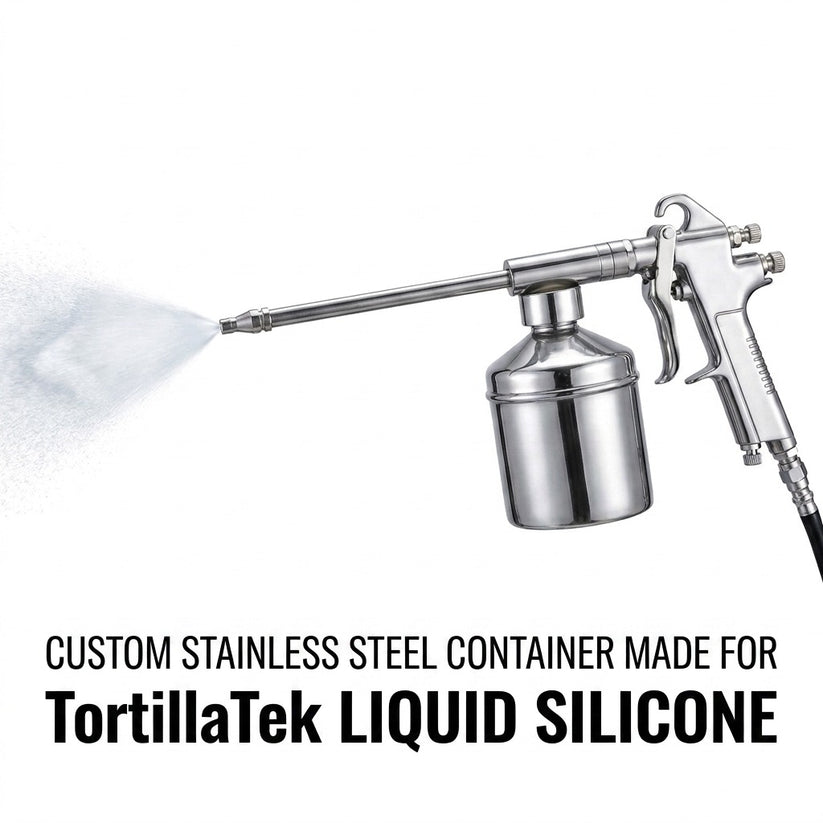 New silicone spray gun