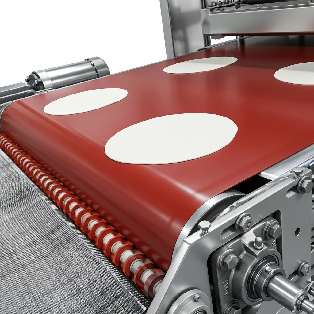 High‑performance PTFE tortilla press belts