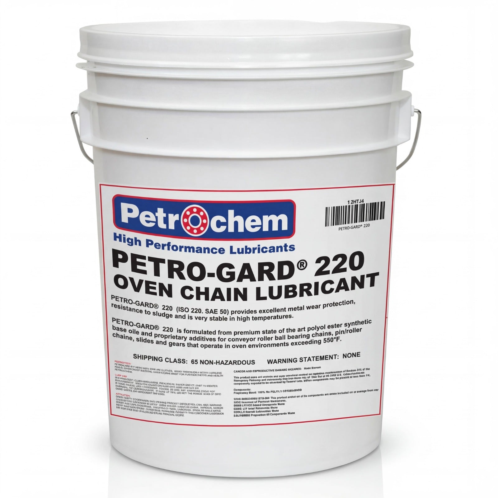 Petro-Gard 220 NSF H1 oven chain lubricant 5 gallon pail for tortilla ovens