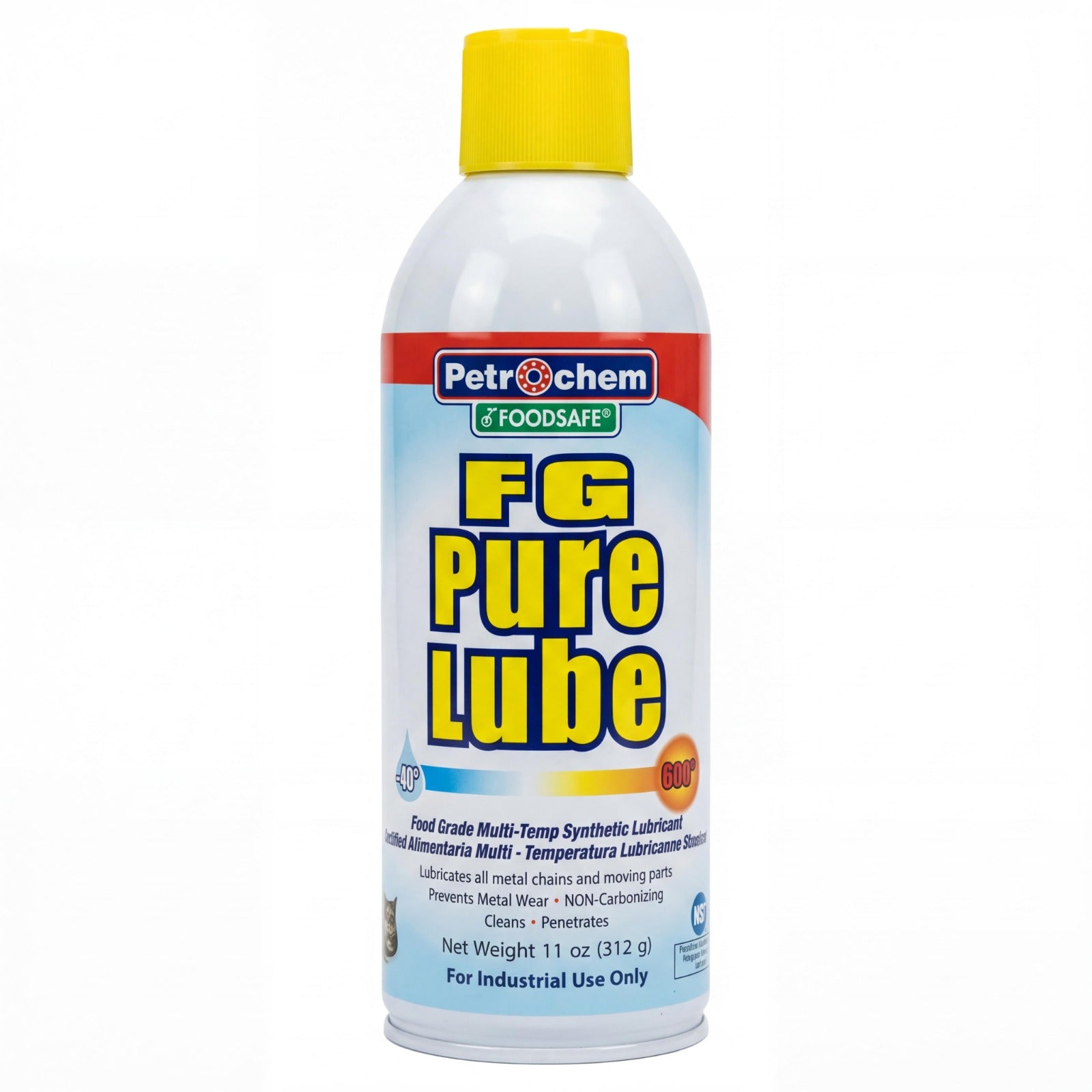 FG Pure Lube NSF H1 food safe lubricant spray aerosol can