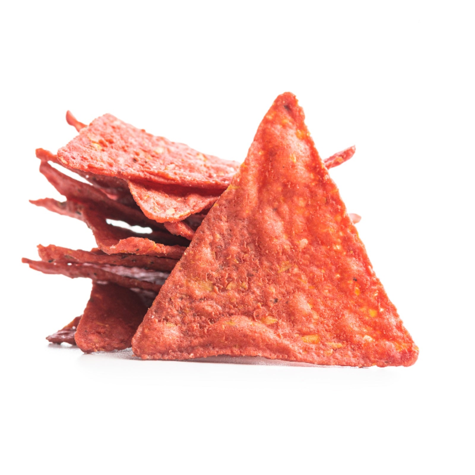 non-GMO red corn for tortillas showing kernel quality and size