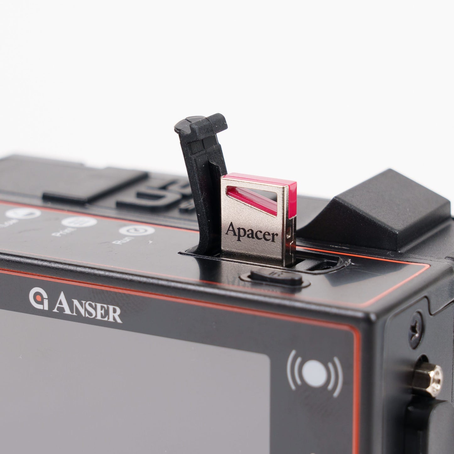 HD Series inkjet printer for twist tie machines print head detail