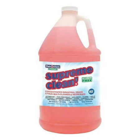 Petro-chem supreme clean multi-purpose cleaner and degreaser/1 gallon jugs