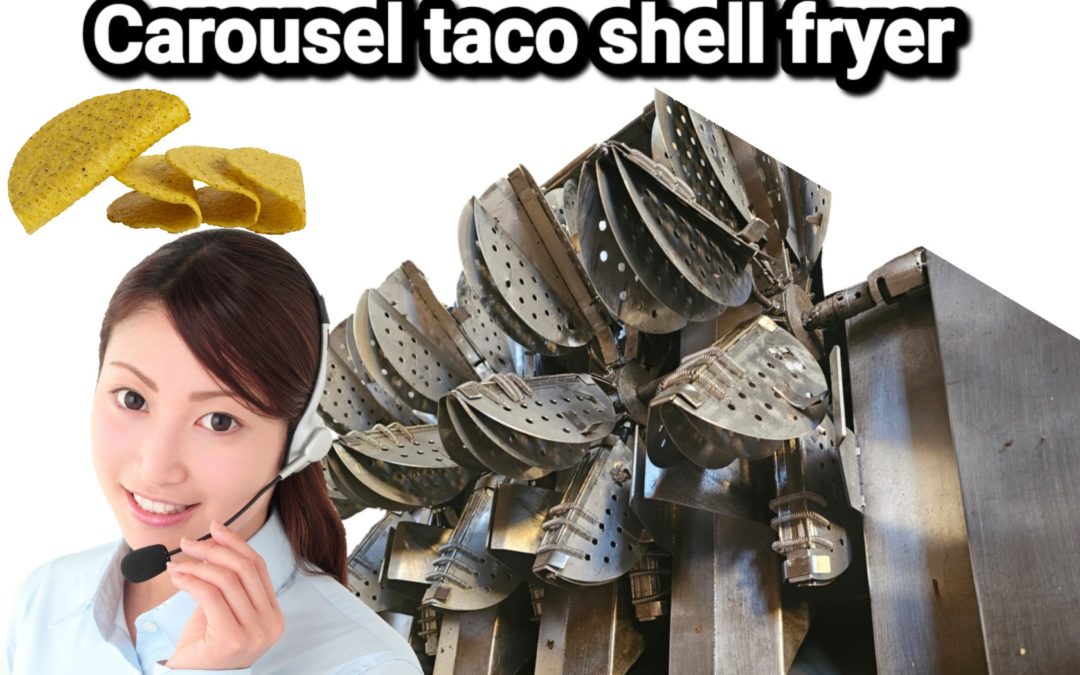 Used carousel taco shell fryer for sale